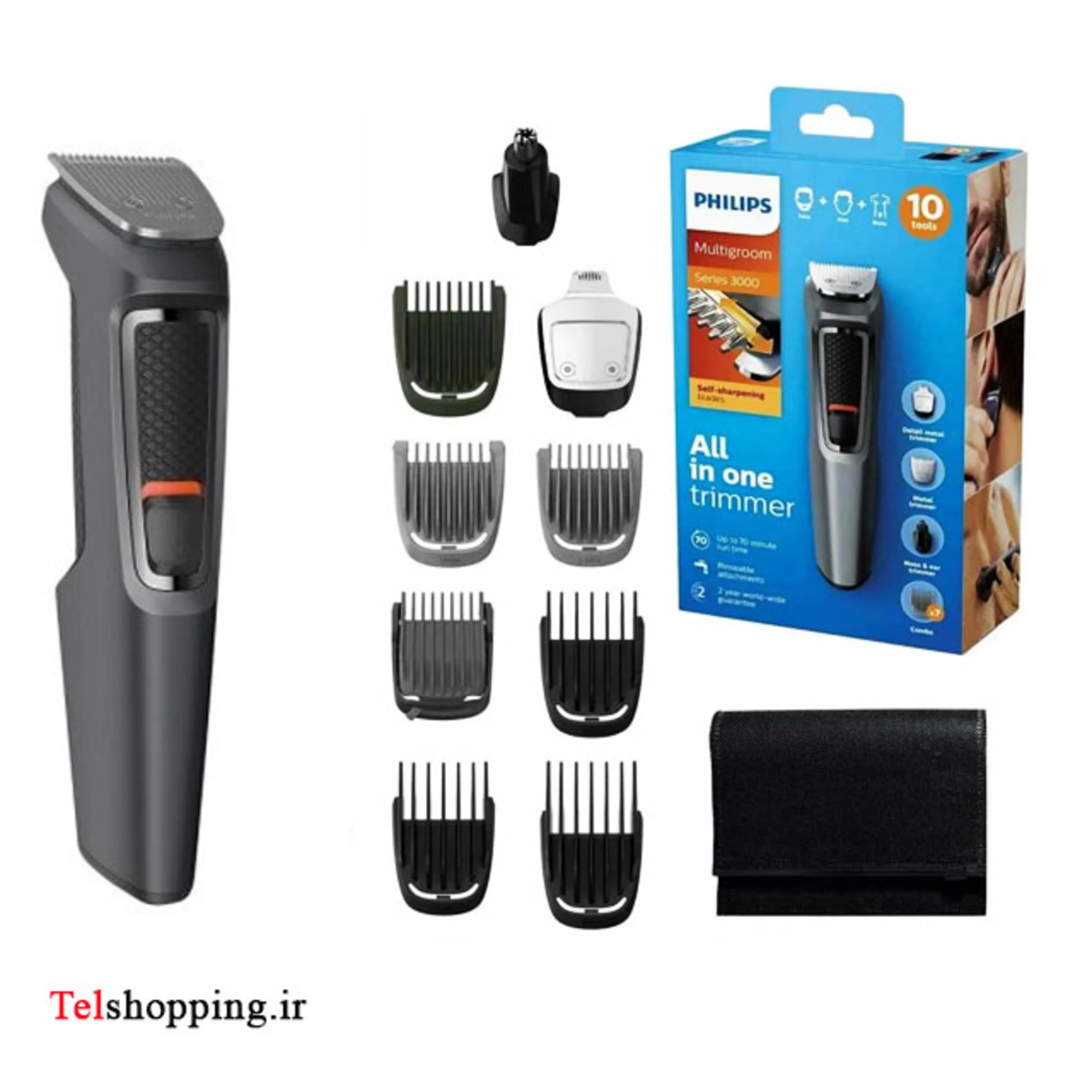 ست ریش تراش و اصلاح موی بدن فیلیپس مدل MG3747